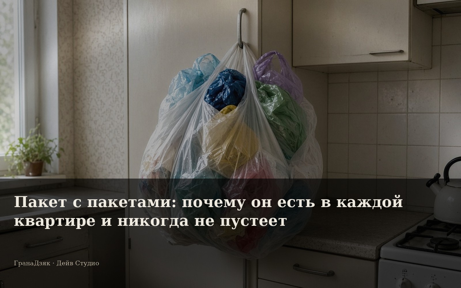 Пакет с пакетами: почему он есть в каждой квартире и никогда не пустеет