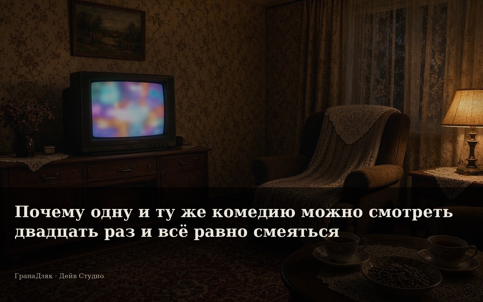 Почему одну и ту же комедию можно смотреть двадцать раз и всё равно смеяться
