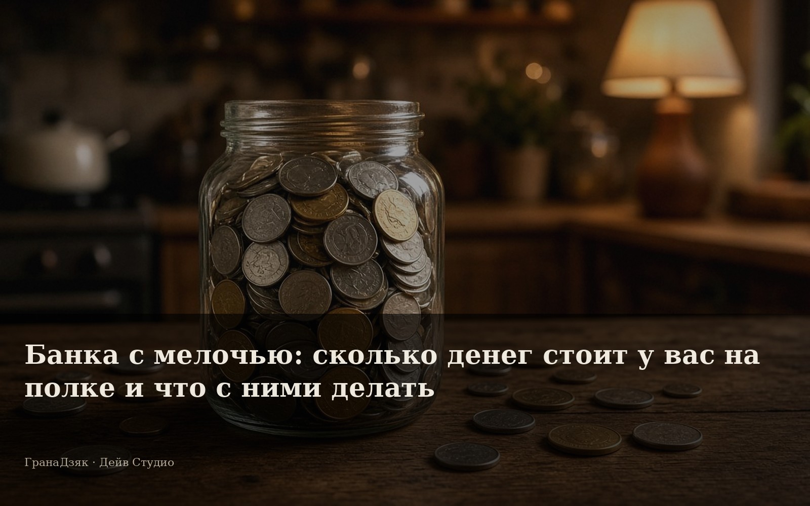 Банка с мелочью: сколько денег стоит у вас на полке и что с ними делать