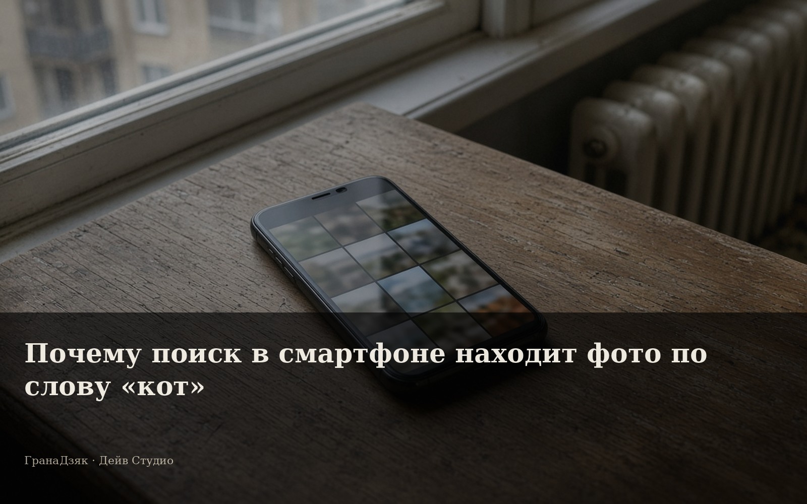 Почему поиск в смартфоне находит фото по слову «кот»